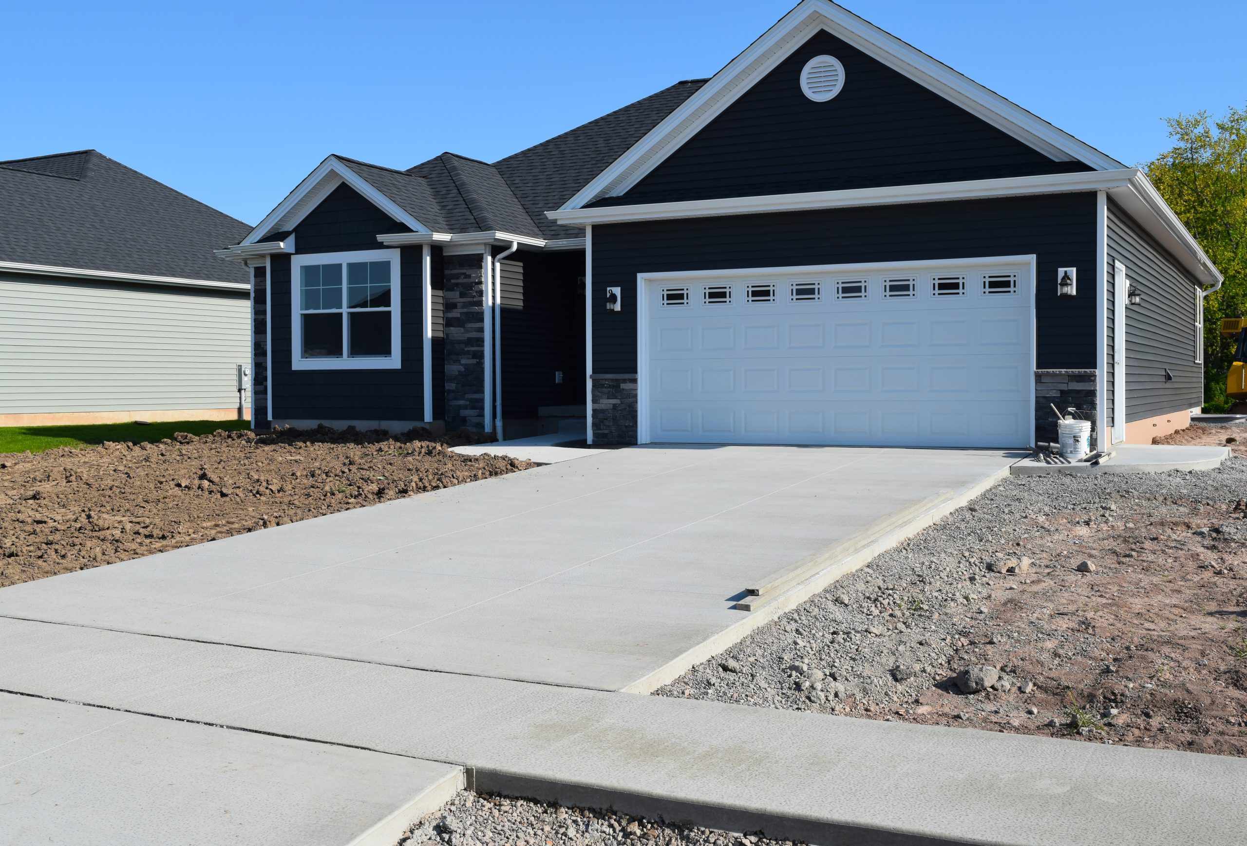 Driveway Construction with a Concrete